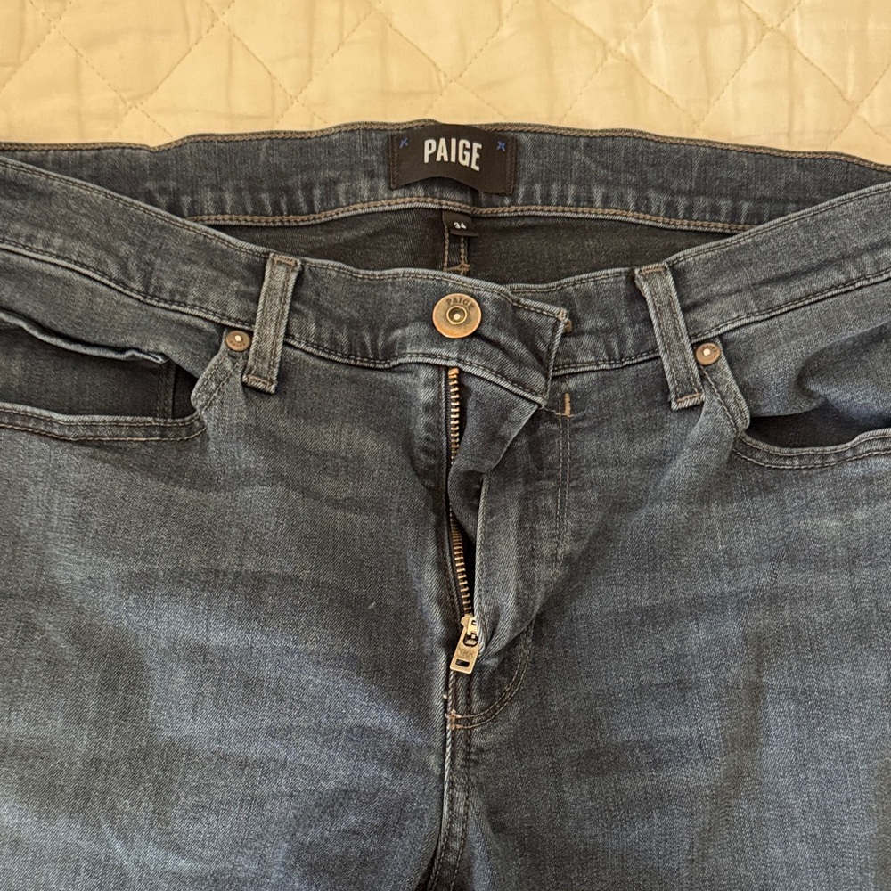 PAIGE Classic Indigo Jeans